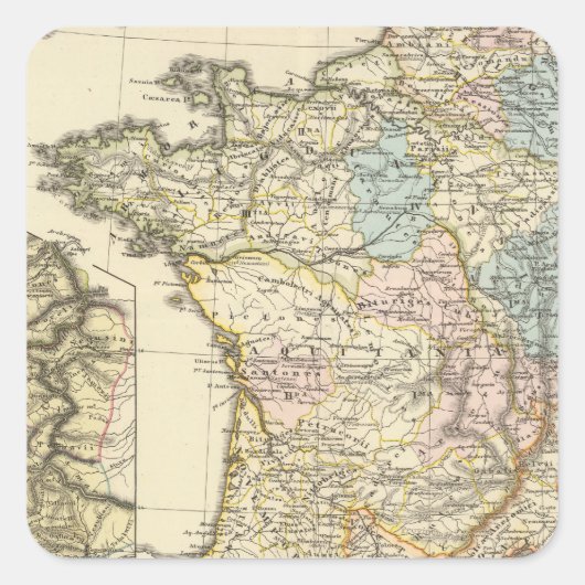 Sticker Carré Gallia (Devant)