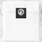 Sticker Carré Gamer OldSchool (Sac)