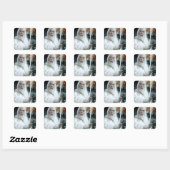 Sticker Carré GANDALF™ avec le personnel (Feuille)