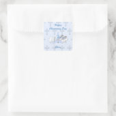 Sticker Carré Garçons Bristening Wish (Sac)