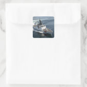 Sticker Carré Garde côtière américaine Cutter Waesche 2 (Sac)