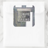 STICKER CARRÉ GARE (Sac)