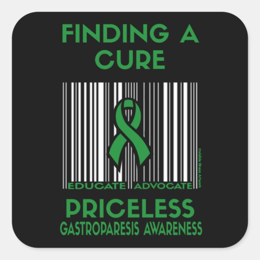 Sticker Carré Gastroparesis (Devant)