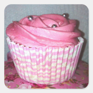 Sticker Carré Gâteau
