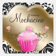 Gâteau Cupcake Rose Or