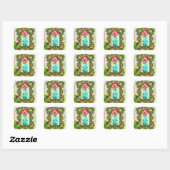 Sticker Carré GC | Greenhouse Chic (Feuille)