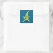 Sticker Carré Gecko Gold Dust Day (Sac)
