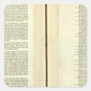 Sticker Carré Généalogique, historique, chronologique complet