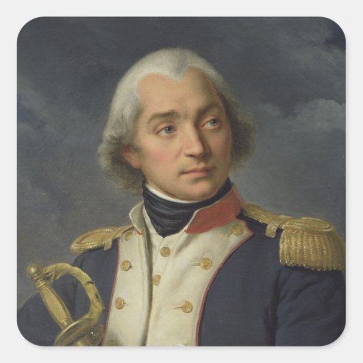 Sticker Carré Général Charles Pichegru (Devant)
