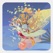 Genshin Impact Kamisato Ayaka Flores Desenho Anime