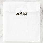 Sticker Carré Géologue (Sac)