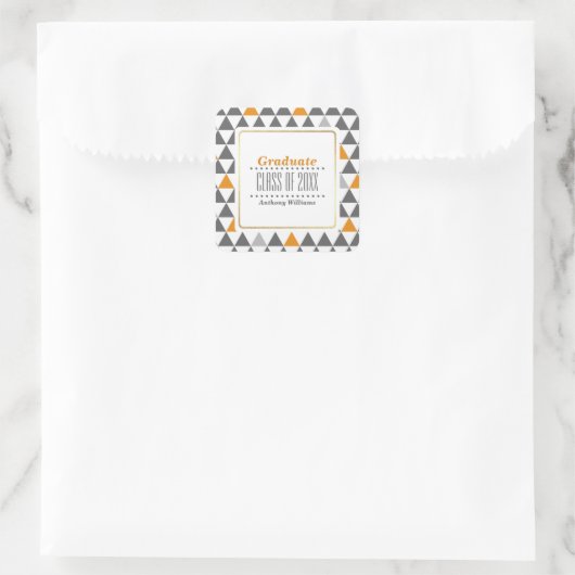 Sticker Carré Geometric Pattern (Sac)