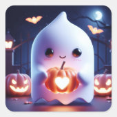 Sticker Carré Géométrie (Devant)