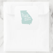 Sticker Carré Georgia State Motto Slogan (Sac)