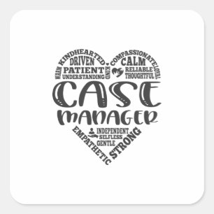 Sticker Carré Gestionnaire coque, Résultats de l'intervenant soc