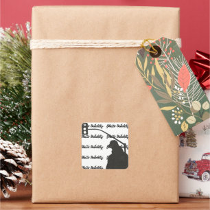 Sticker Carré Ghetto Hip hop vintage Celebrity Street Urban