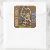 STICKER CARRÉ GHOST RIDER INDICA (Sac)