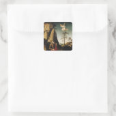 Sticker Carré Gideon and the Fleece, c.1490 (Sac)