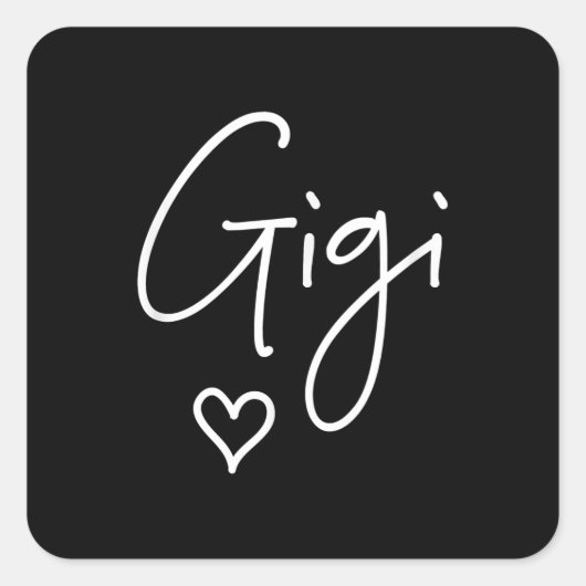 Sticker Carré Gigi Women (Devant)