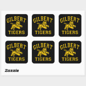 Sticker Carré Gilbert Tigers (Feuille)