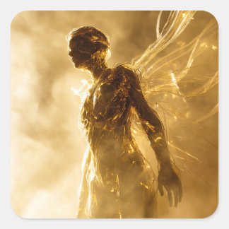 Sticker Carré Gilded Ascension