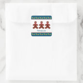 Sticker Carré Gingerbread Man (Sac)