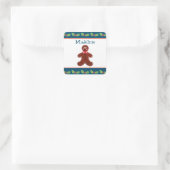 Sticker Carré Gingerbread Man (Sac)