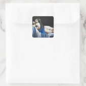 STICKER CARRÉ GIPSY BLUE (Sac)