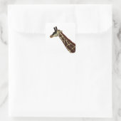 Sticker Carré Girafe (Sac)