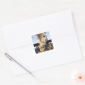 Sticker Carré Giraffe (Enveloppe)
