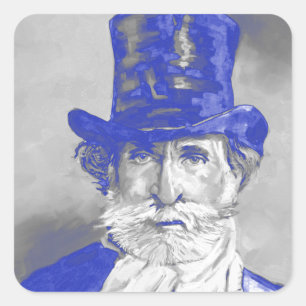 Sticker Carré Giuseppe Verdi