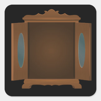 Sticker Carré Glitch Armoire de sac de mobilier Nice 4 4
