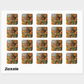 Sticker Carré Glorieux Marigolds (Feuille)