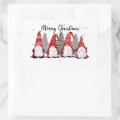 Sticker Carré gnome Festif Noël (Sac)