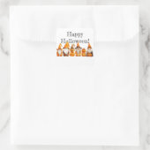 Sticker Carré Gnomes d'Halloween (Sac)