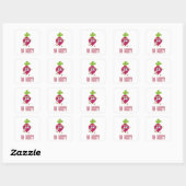 Sticker Carré Go Beet (Feuille)