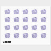 Sticker Carré 「God is Good」タイポグラフィ (Feuille)