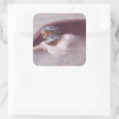 Sticker Carré God the Father Renaissance Devotional Design (Sac)