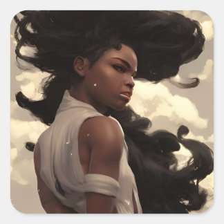 Sticker Carré Goddess of Beauty