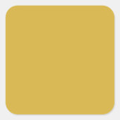 Sticker Carré Gold Large (Devant)