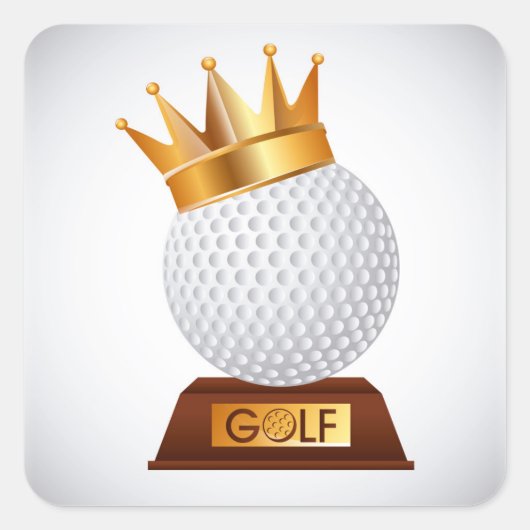 Sticker Carré Golf (Devant)