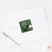 Sticker Carré Golf (Enveloppe)