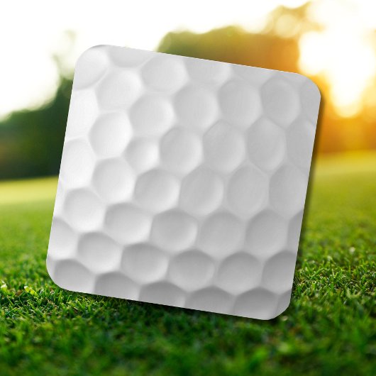 Sticker Carré Golf Ball Texture