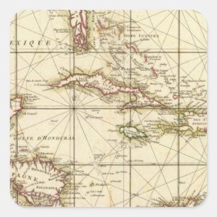 Sticker Carré Golfe du Mexique