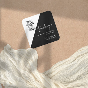 Sticker Carré Gothique Jusqu'à la mort Faisons-nous partie du Ma