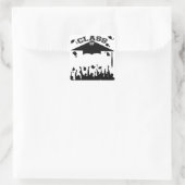 Sticker Carré Graduation de Custom (Sac)