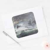 Sticker Carré Graf Spee entre dans l'Océan Indien le 3 novembre (Enveloppe)