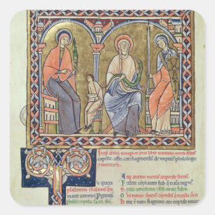 Sticker Carré Grammaire, dialecte et rhétorique de 'Satyricon