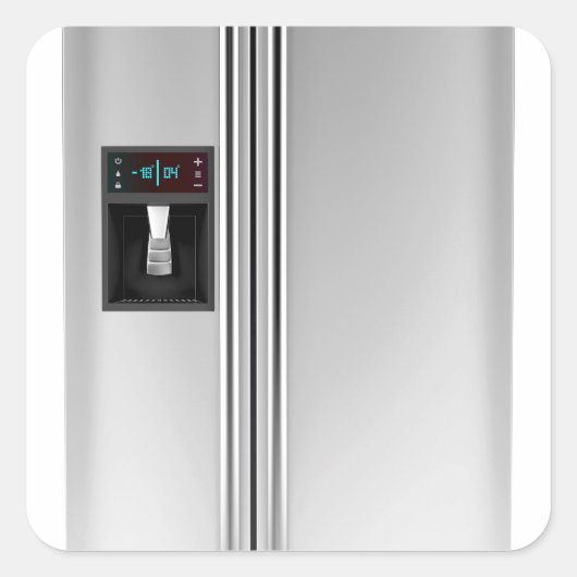 Sticker Carré Grand frigo (Devant)