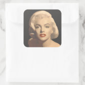 Sticker Carré Graphic Grey Marilyn (Sac)